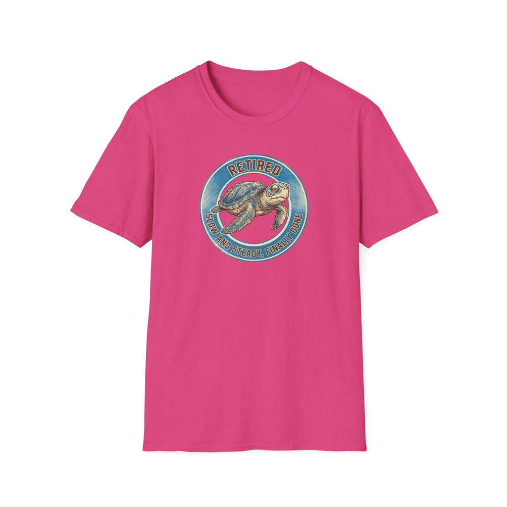 Retired Slow and Steady and Finally Done T-Shirt