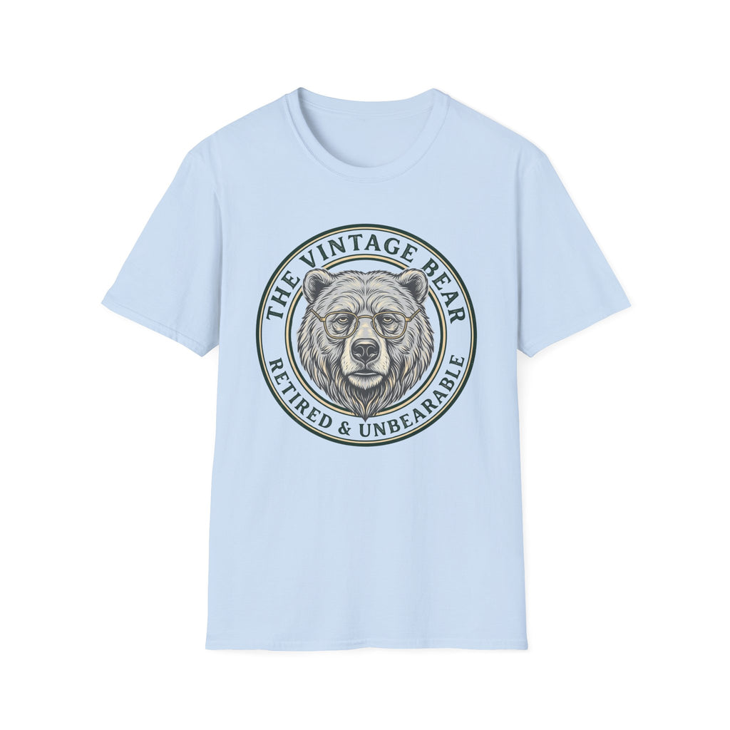 Vintage Bear Retired and Unbearable T-Shirt