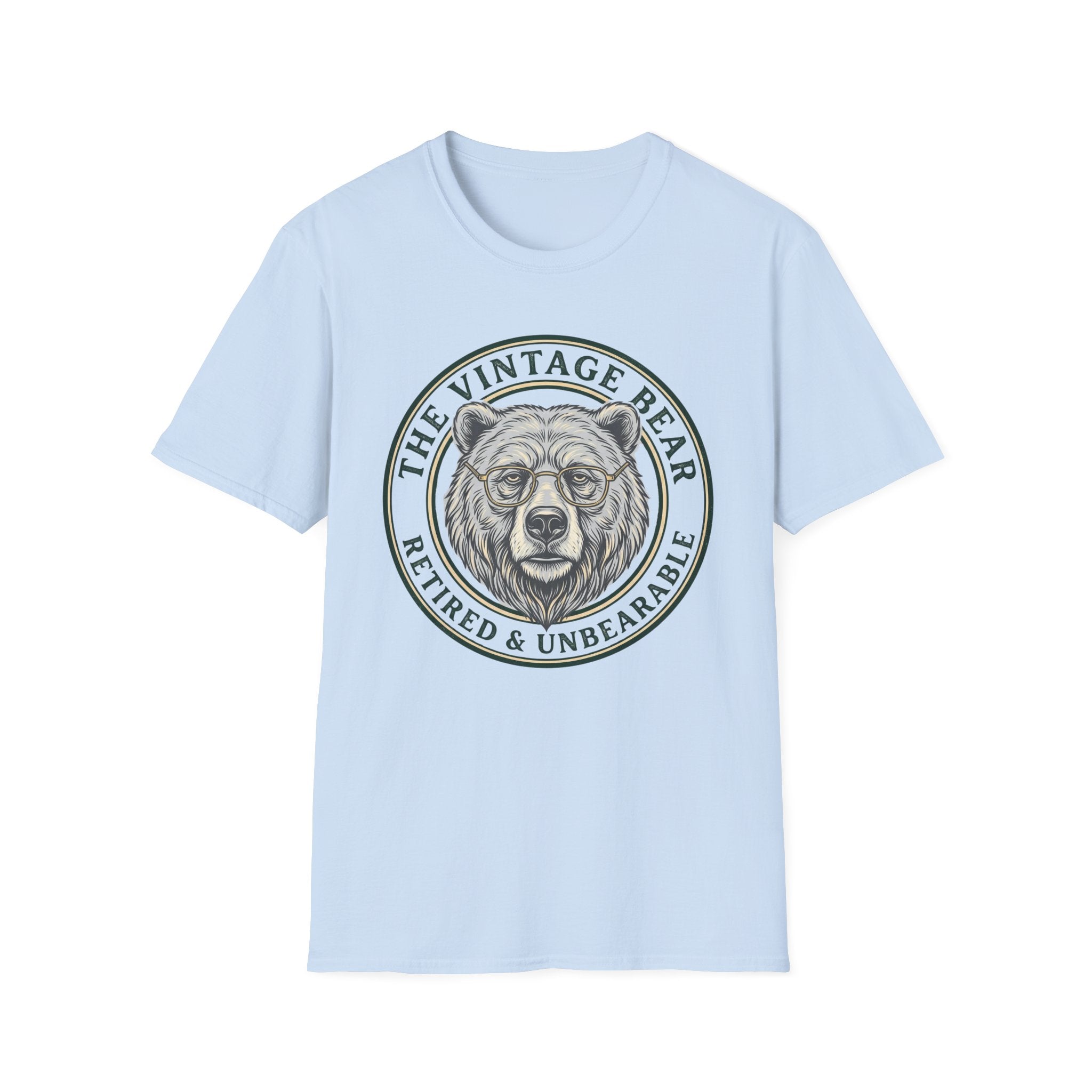Vintage Bear Retired and Unbearable T-Shirt