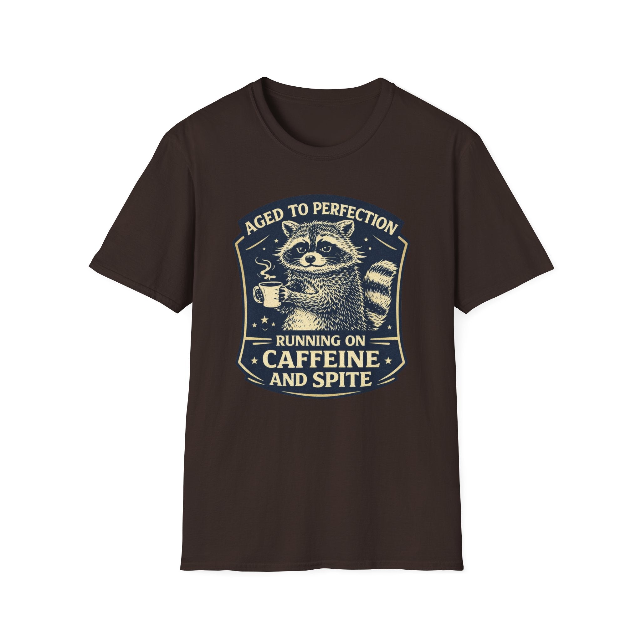 Aged to Perfection...Running on Caffeine T-Shirt