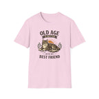 Old Age Is Better With My Best Friend (Cat) T-Shirt