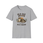 Old Age Is Better With My Best Friend (Cat) T-Shirt