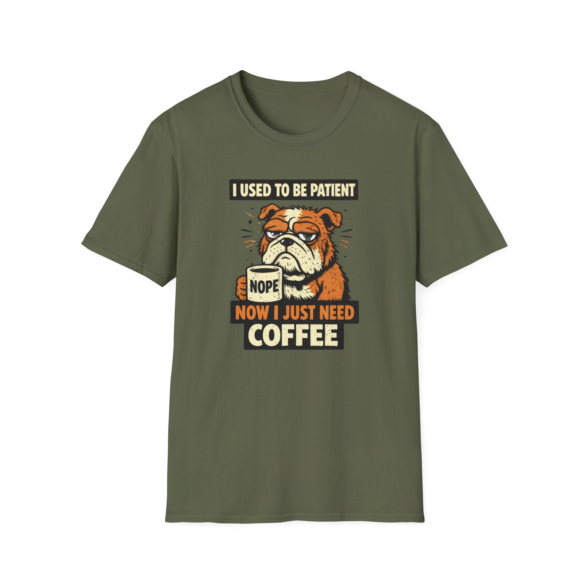 I Used To Be Patient Now I Just Need Coffee T-Shirt