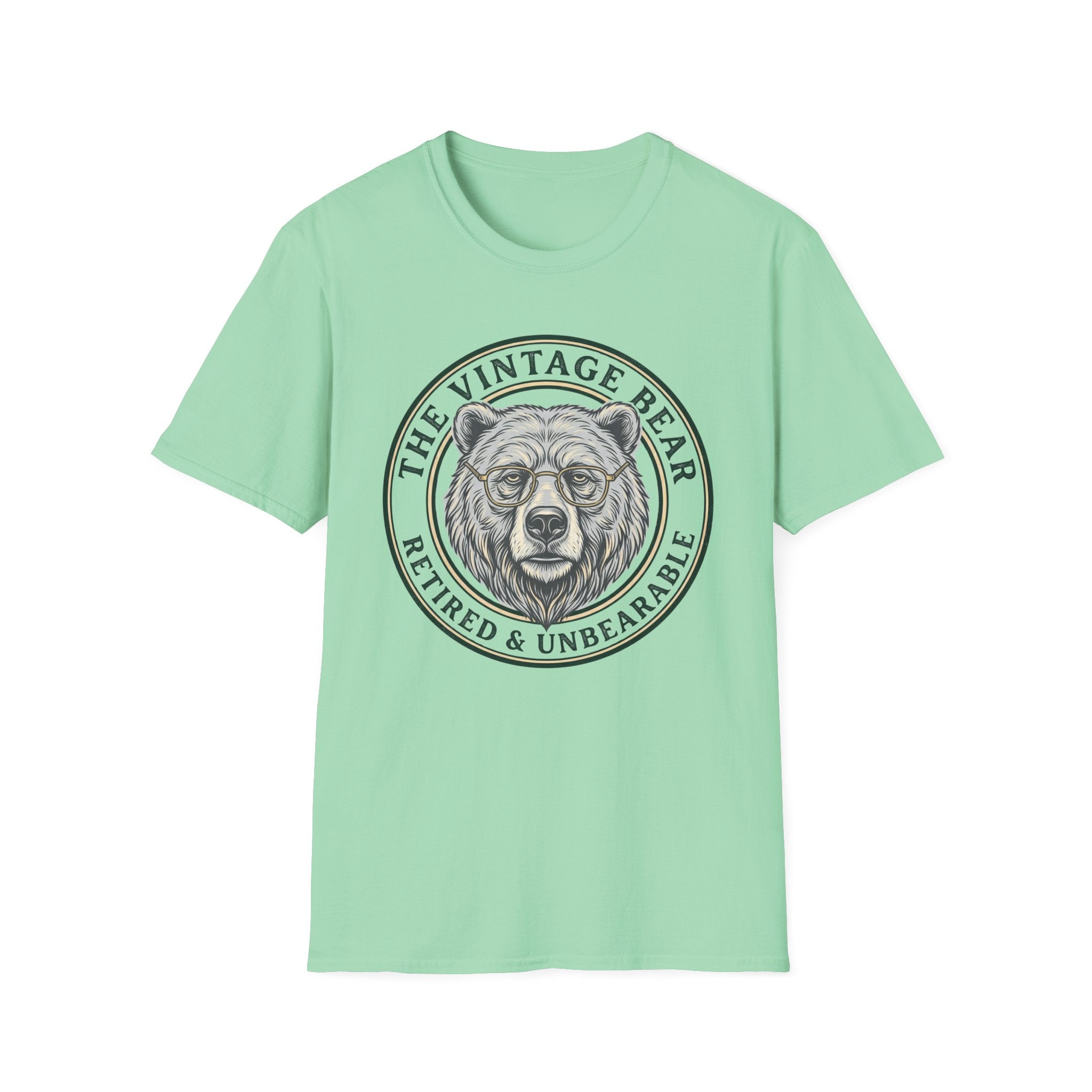 Vintage Bear Retired and Unbearable T-Shirt