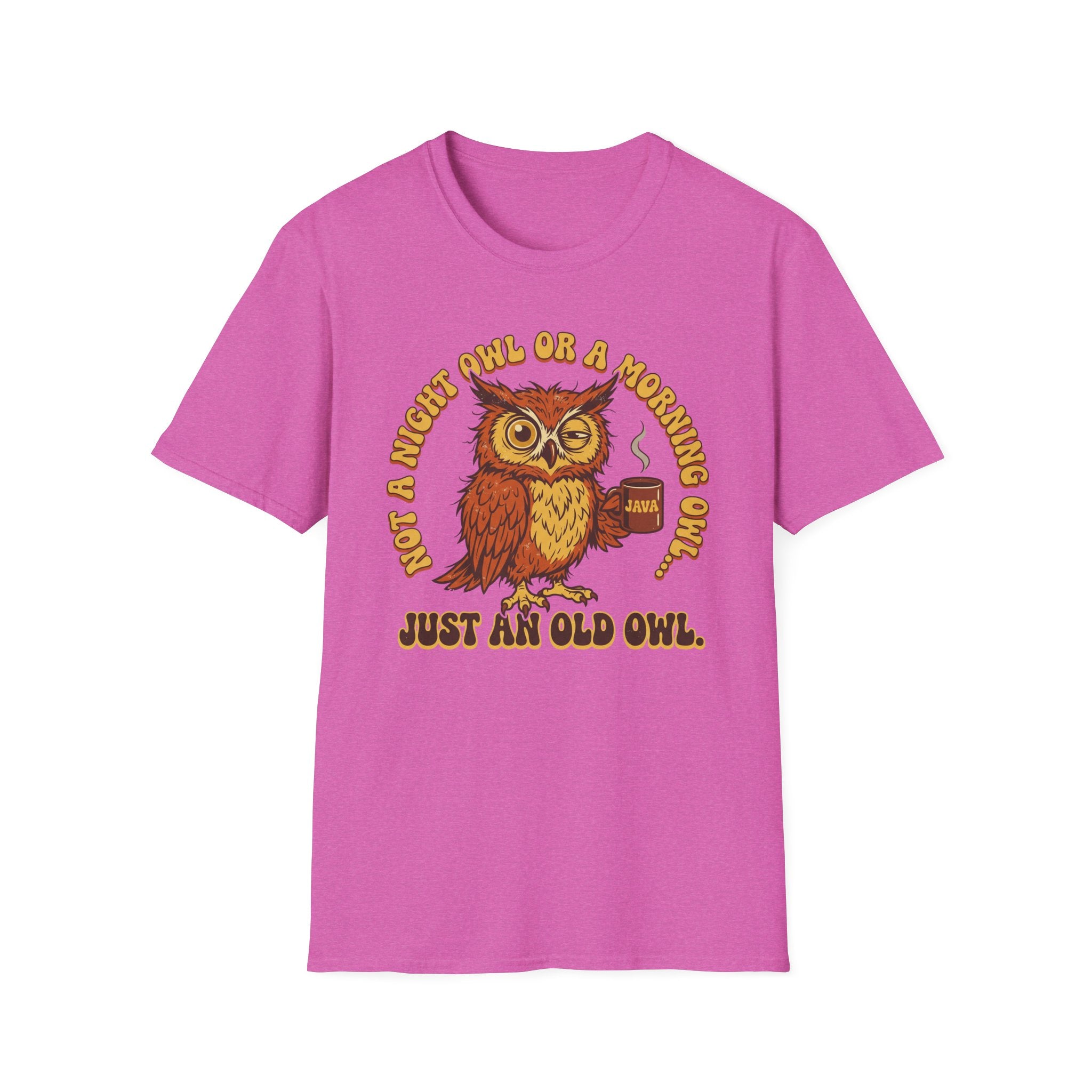 Not A Night Owl Or A Morning Owl...Just an Old Owl T-Shirt