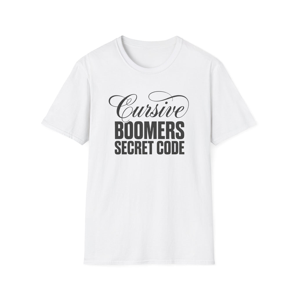 Cursive Boomers Secret Code