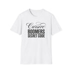 Cursive Boomers Secret Code
