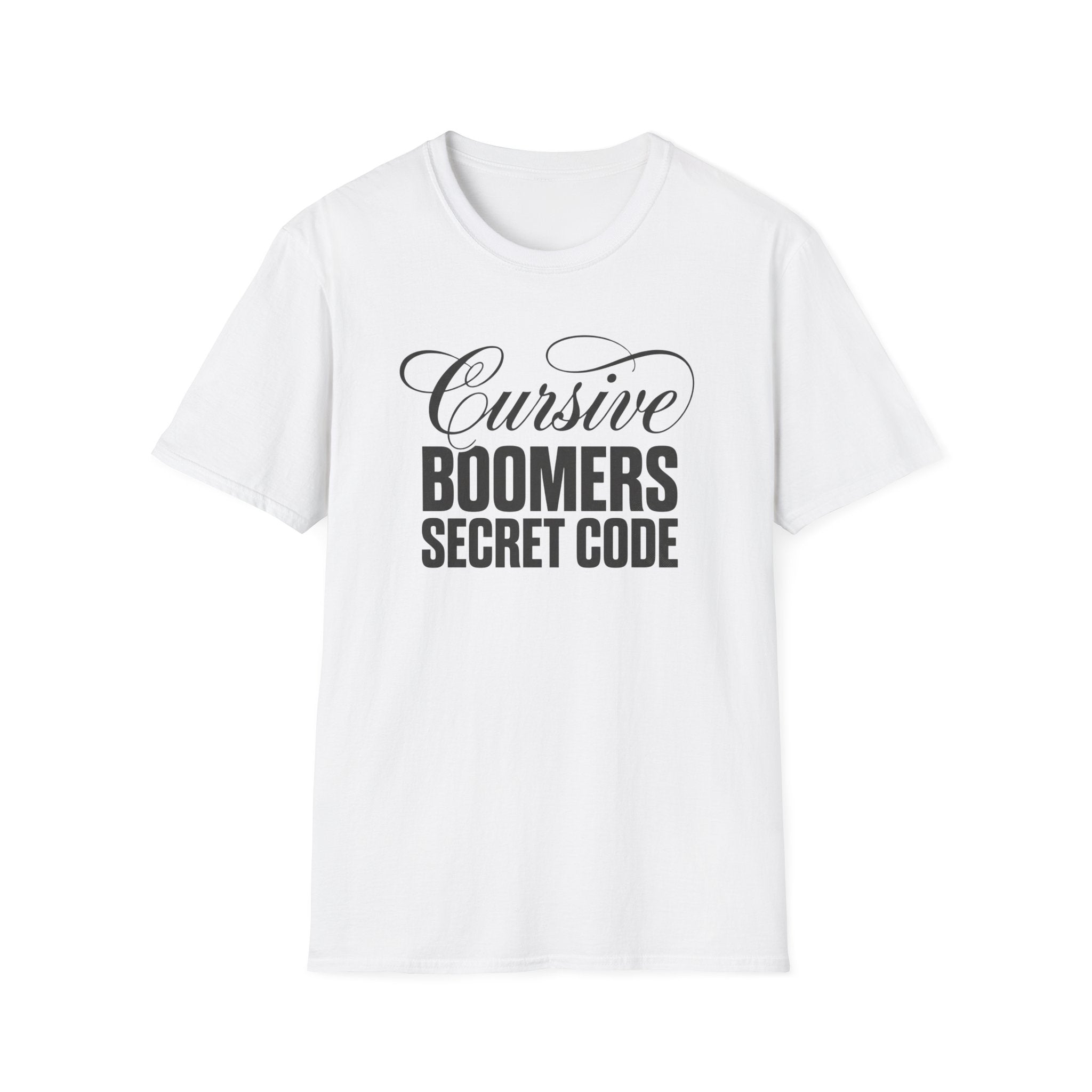 Cursive Boomers Secret Code