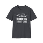 Cursive Boomers Secret Code