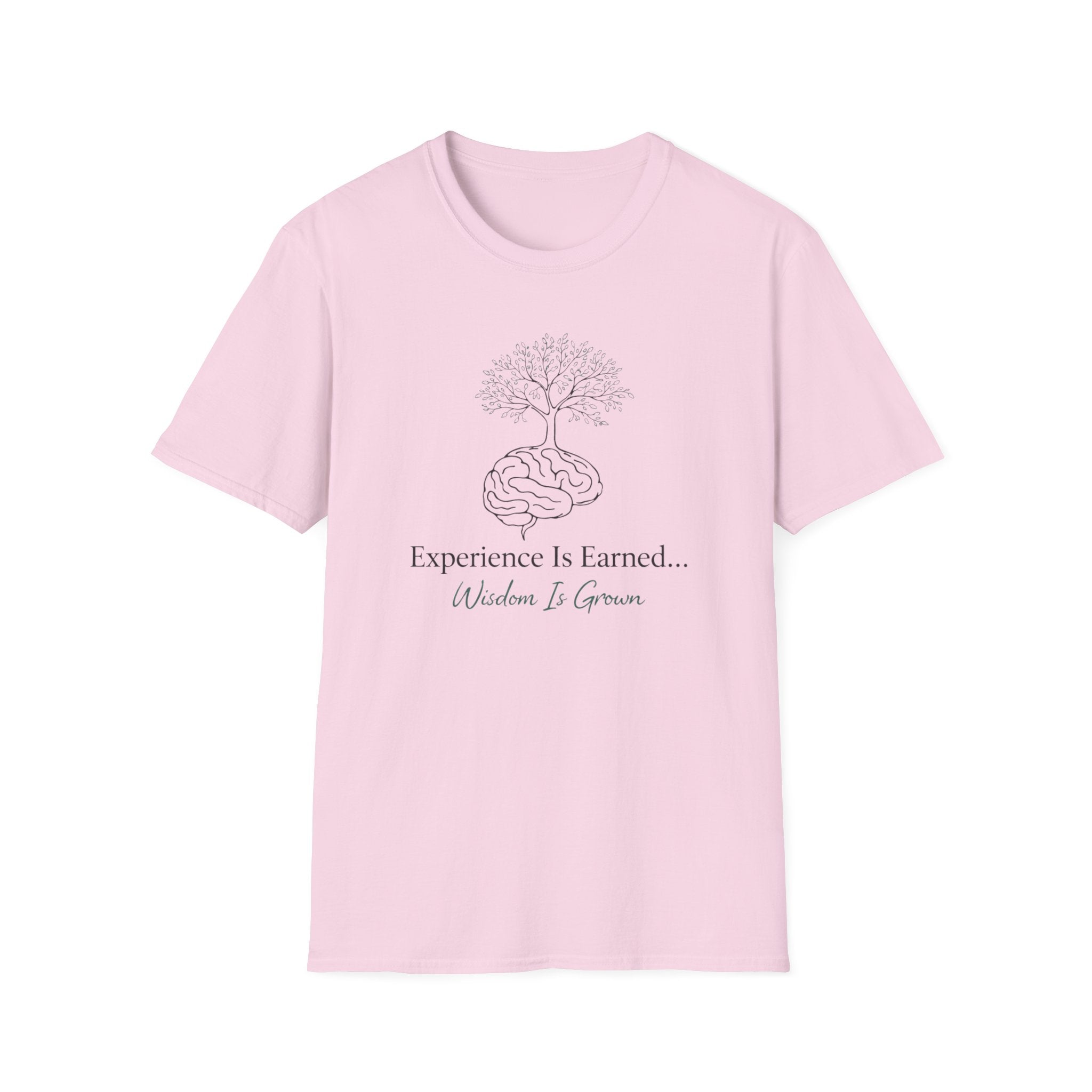 Experience Is Earned Wisdom Is Grown T-Shirt