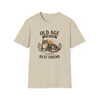 Old Age Is Better With My Best Friend (Cat) T-Shirt