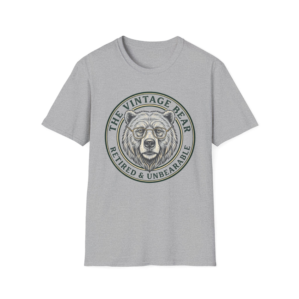 Vintage Bear Retired and Unbearable T-Shirt