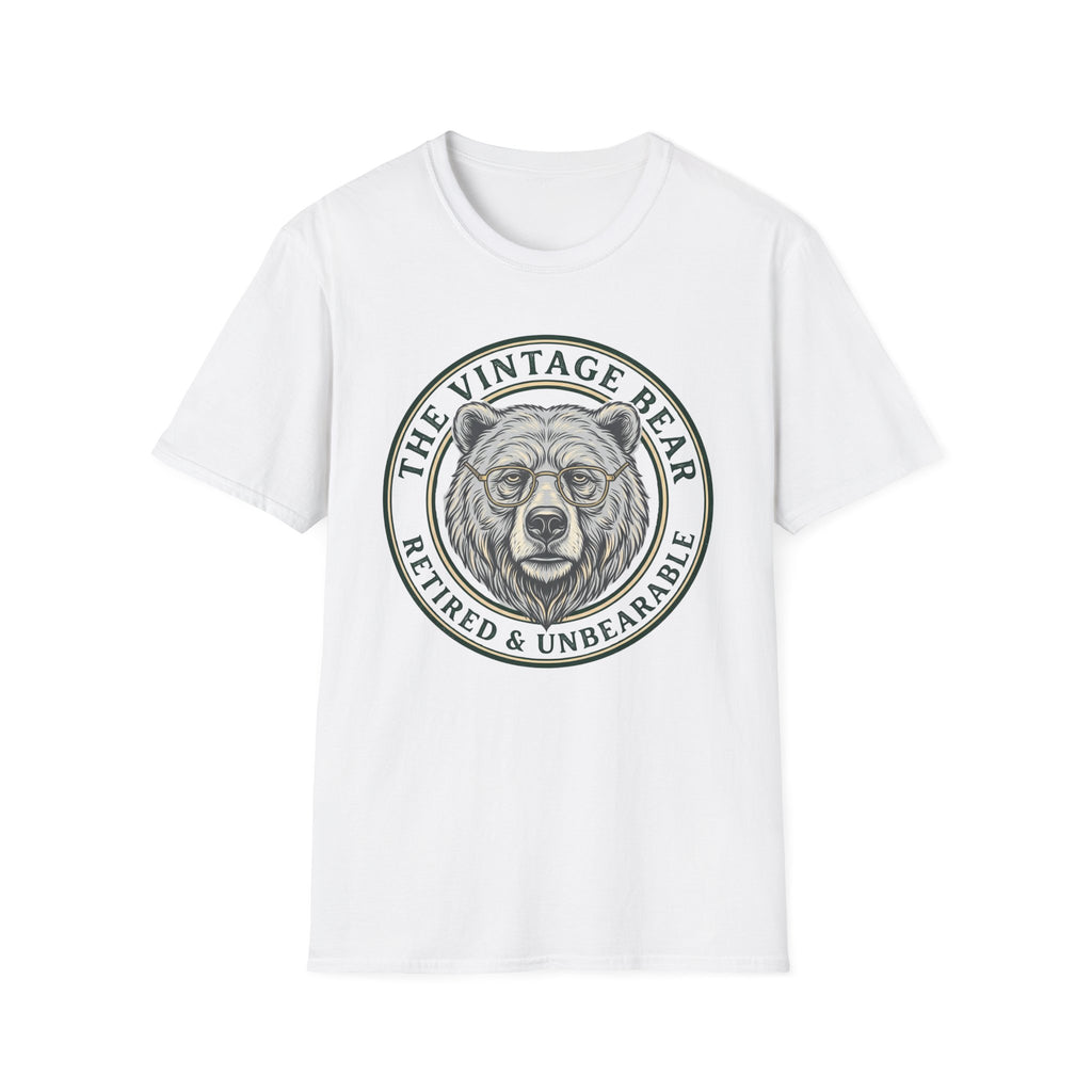 Vintage Bear Retired and Unbearable T-Shirt