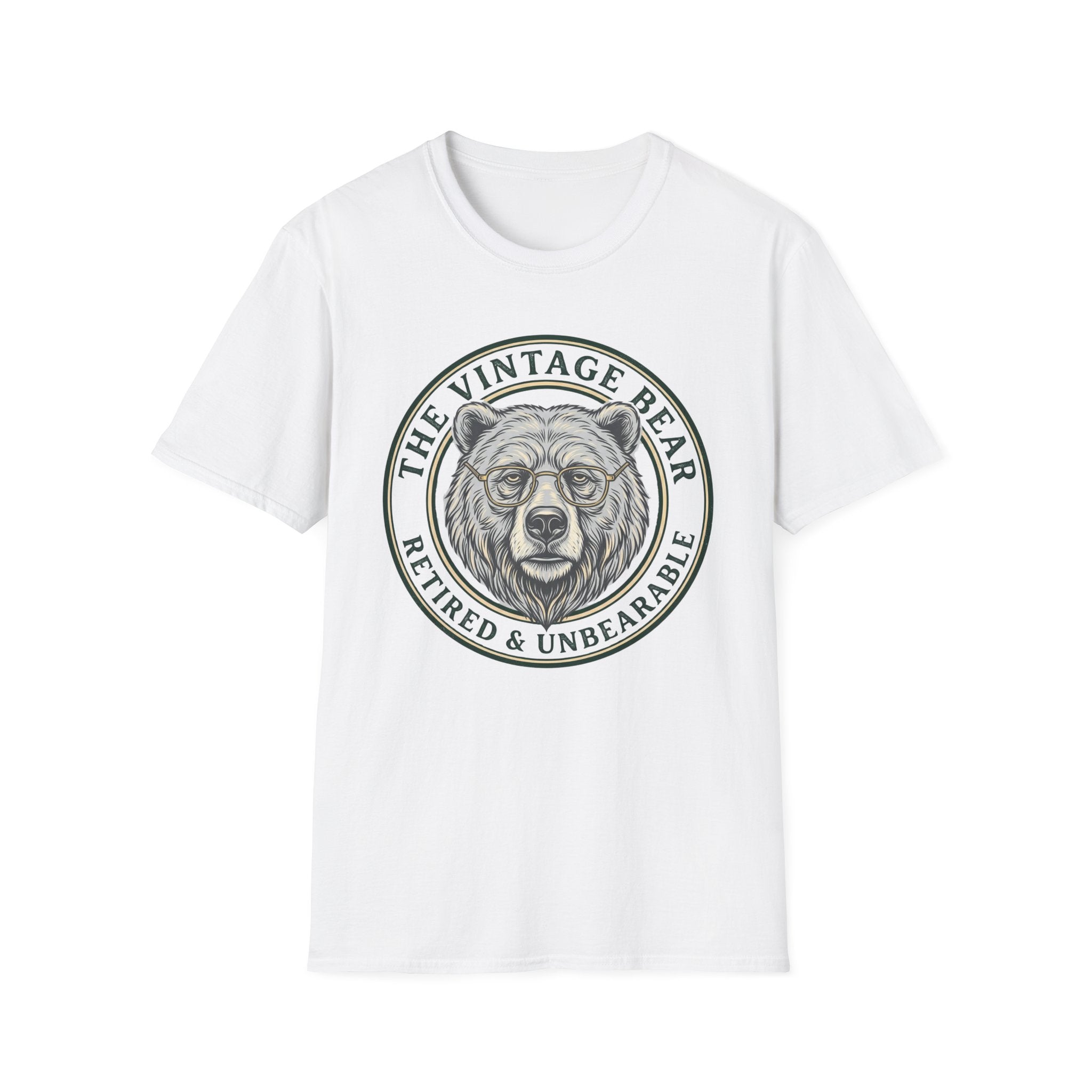 Vintage Bear Retired and Unbearable T-Shirt