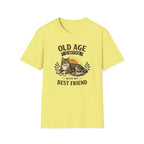 Old Age Is Better With My Best Friend (Cat) T-Shirt