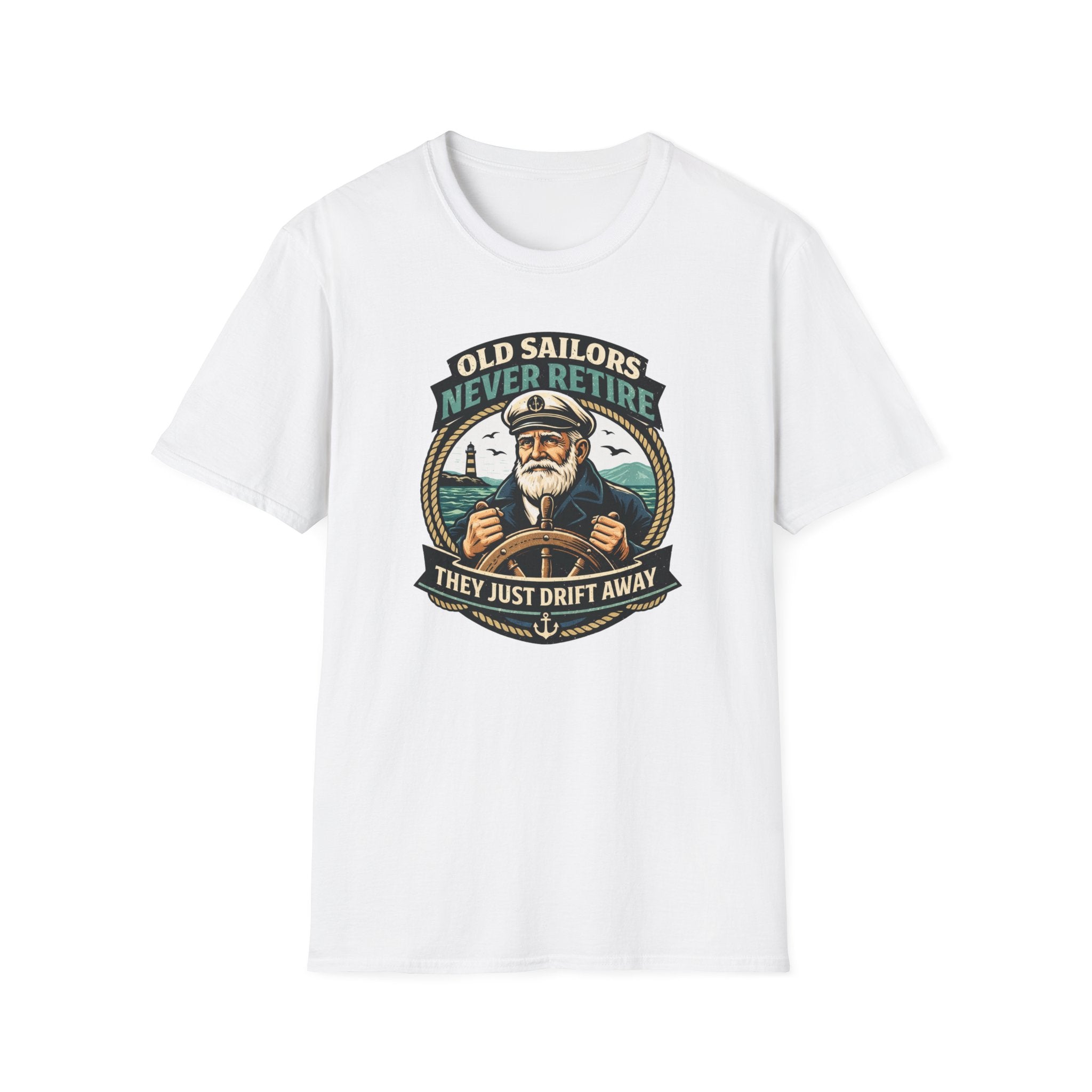 Old Sailors Never Retire T-Shirt