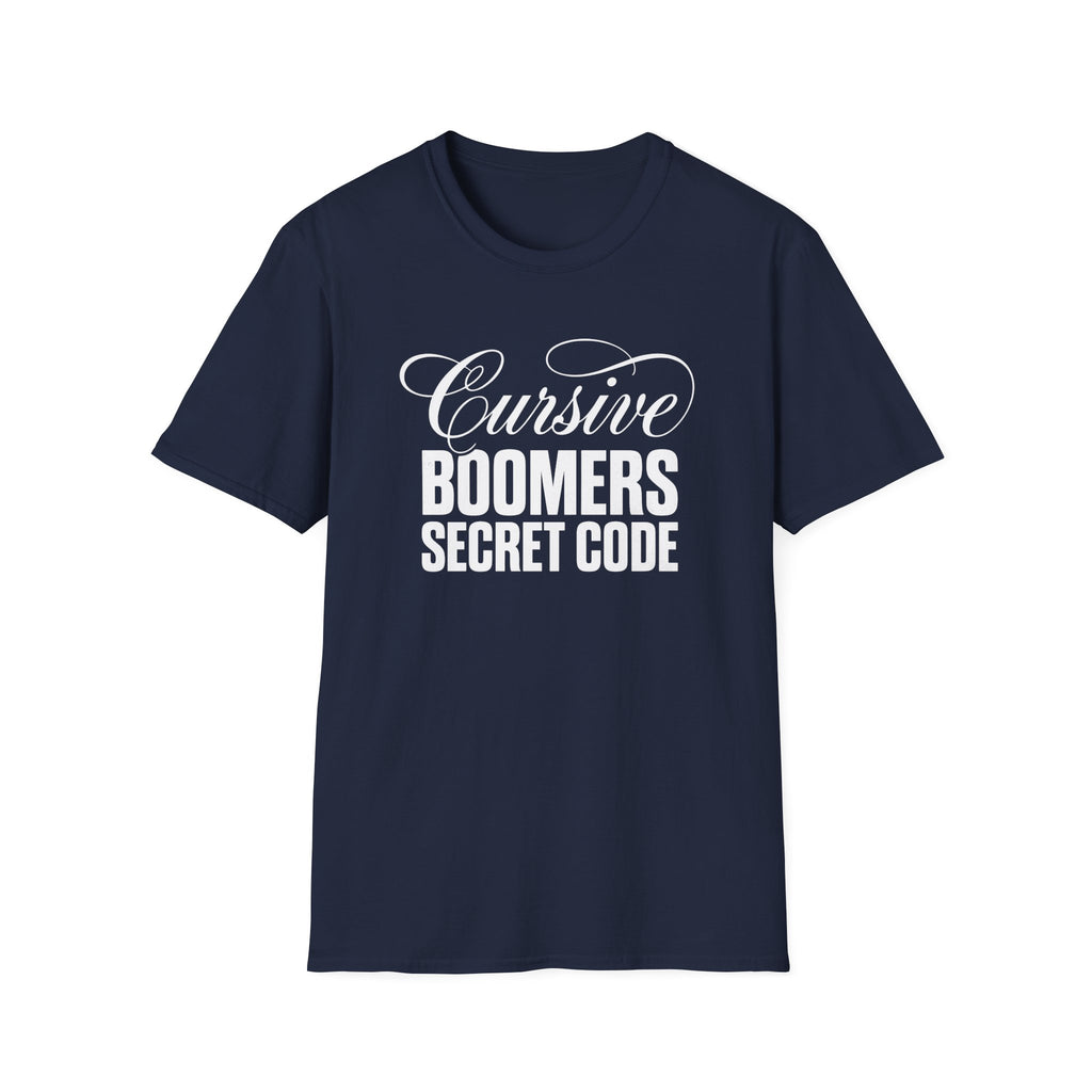 Cursive Boomers Secret Code