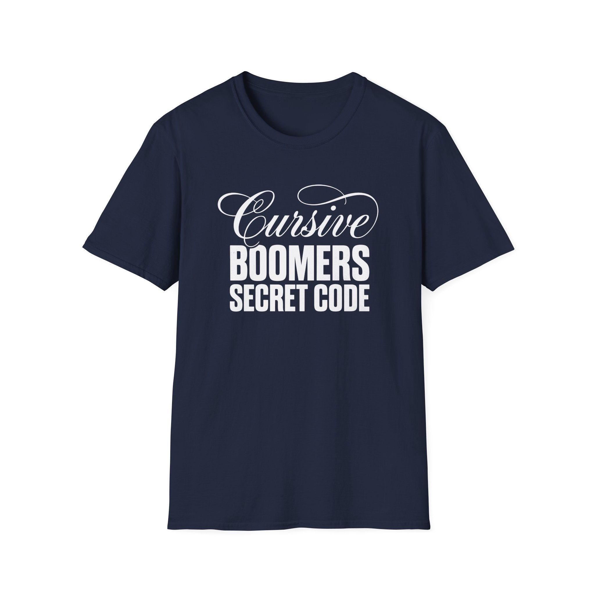 Cursive Boomers Secret Code