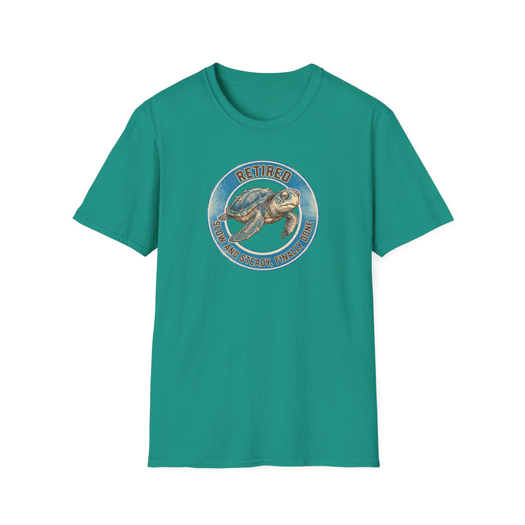 Retired Slow and Steady and Finally Done T-Shirt