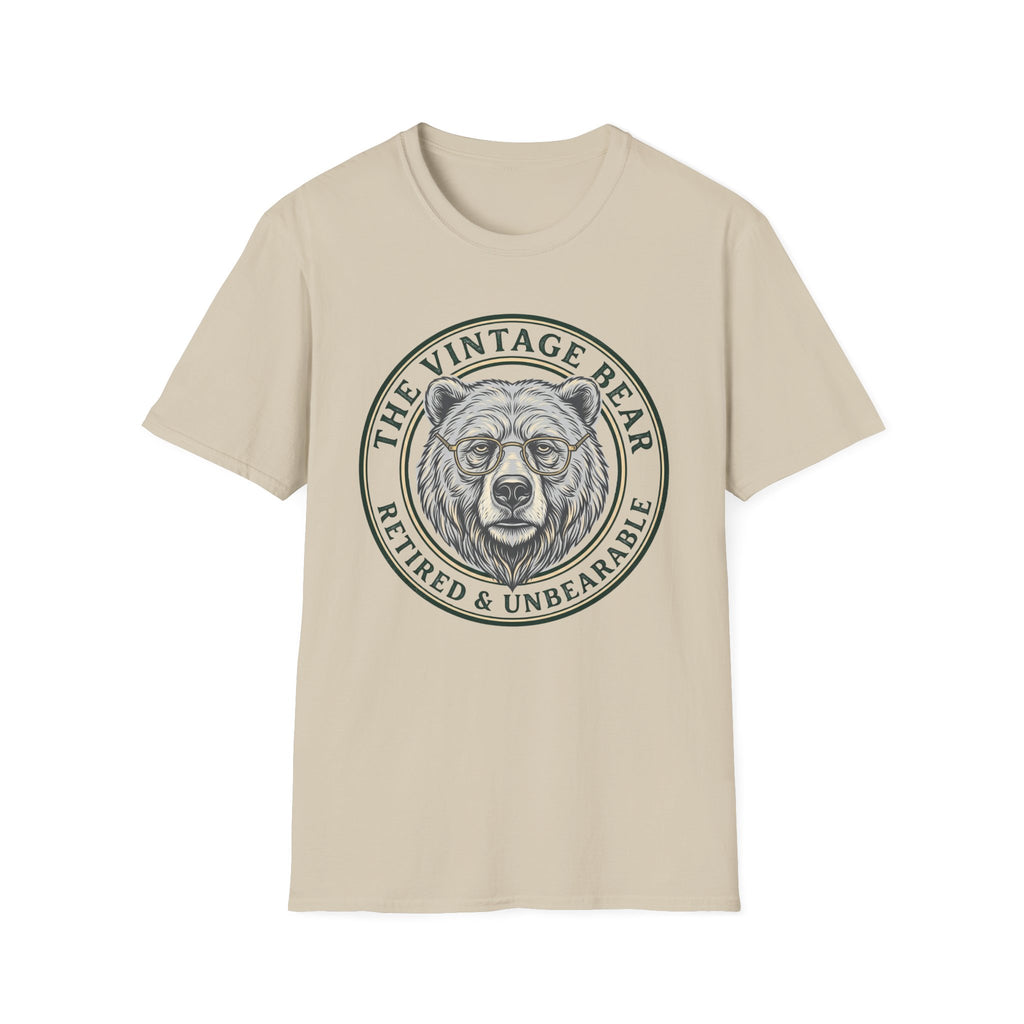 Vintage Bear Retired and Unbearable T-Shirt