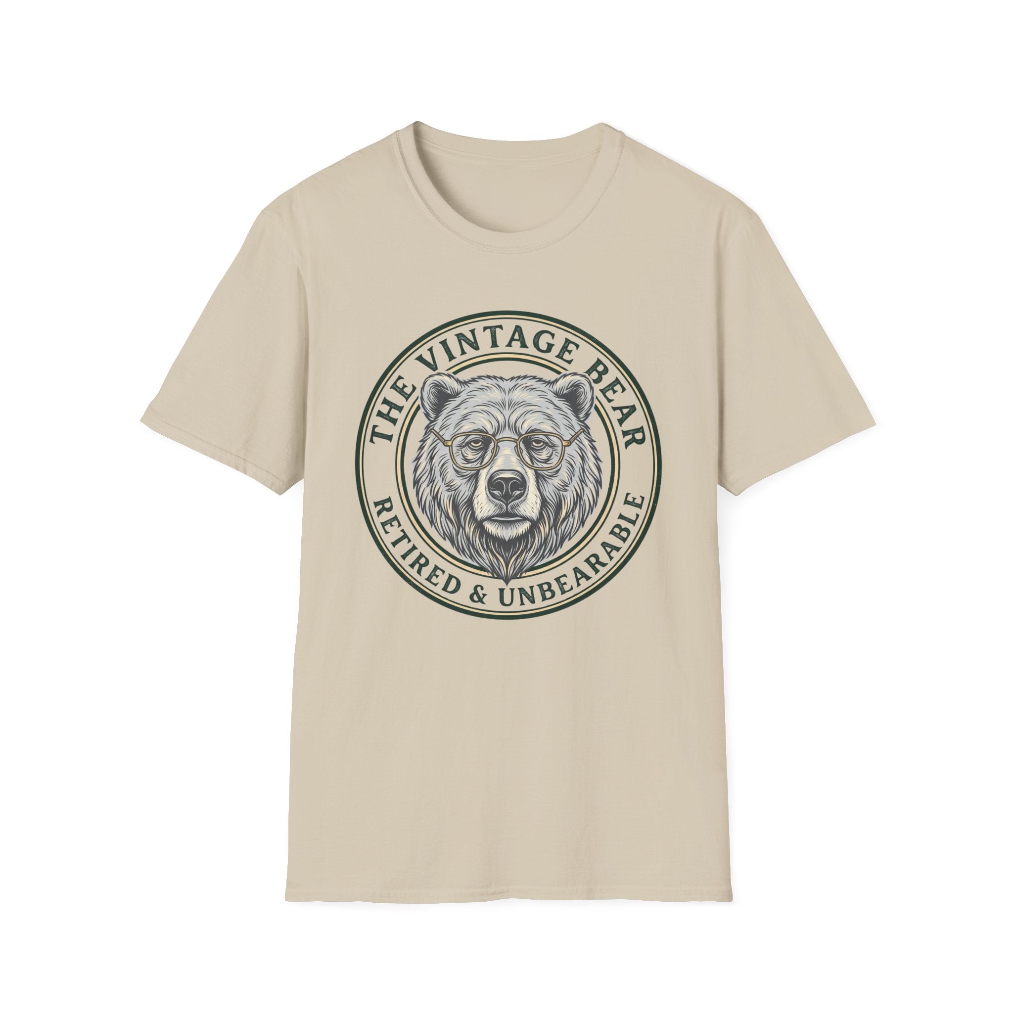 Vintage Bear Retired and Unbearable T-Shirt