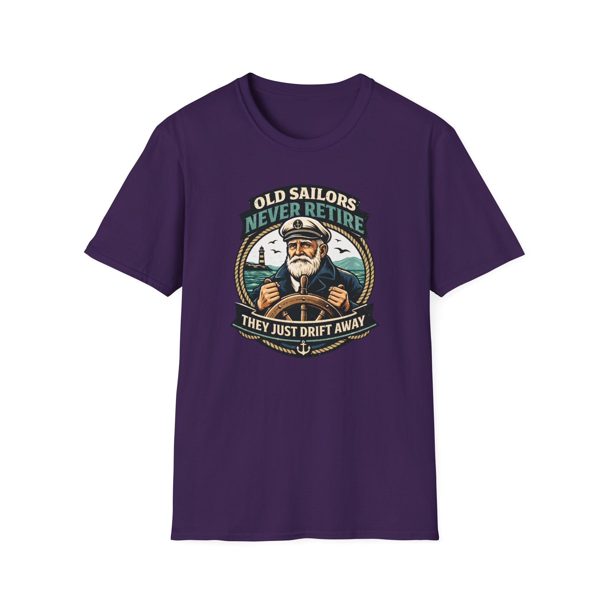 Old Sailors Never Retire T-Shirt