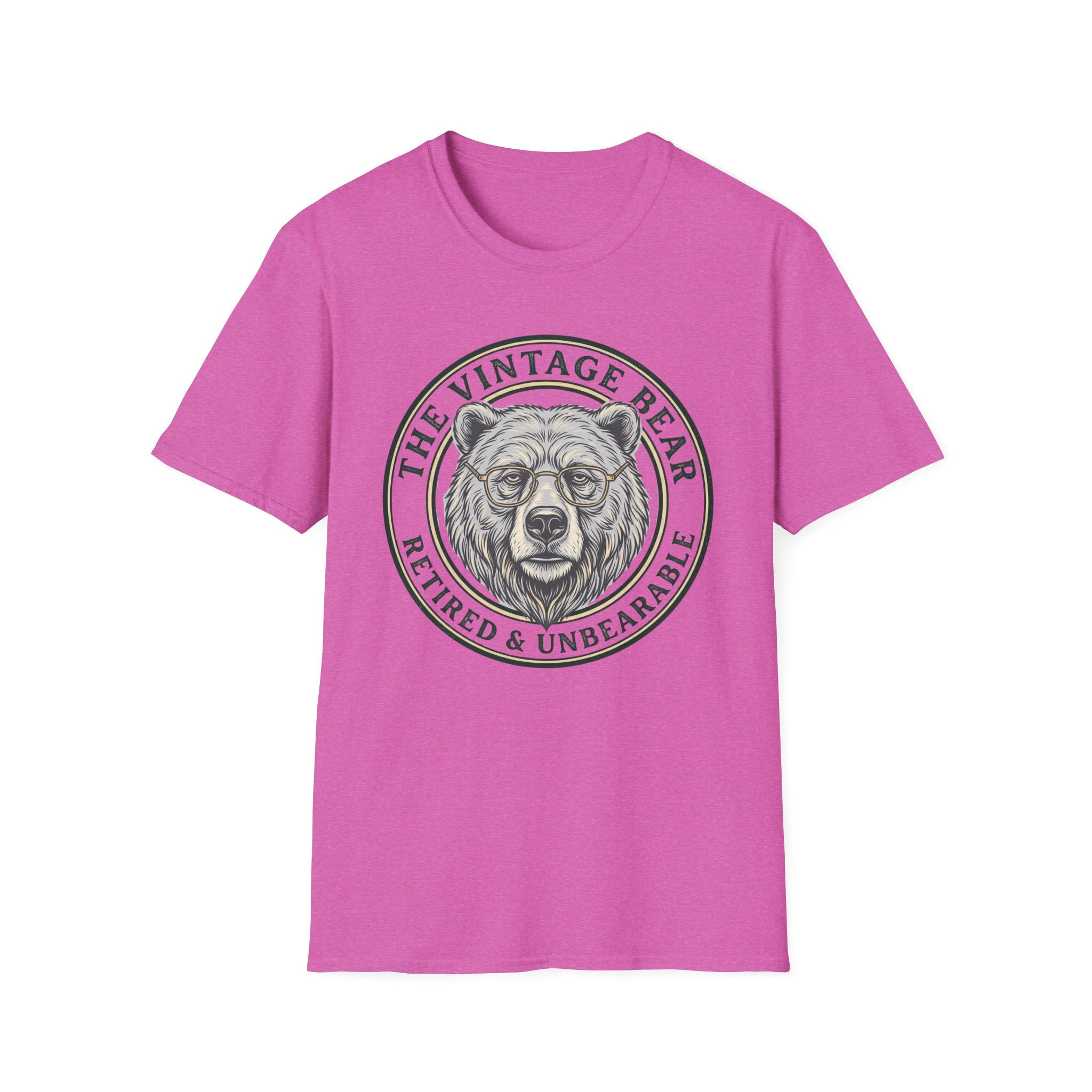 Vintage Bear Retired and Unbearable T-Shirt