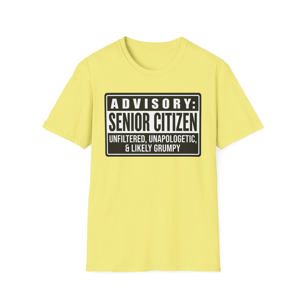 Advisory Senior Citizen T-Shirt