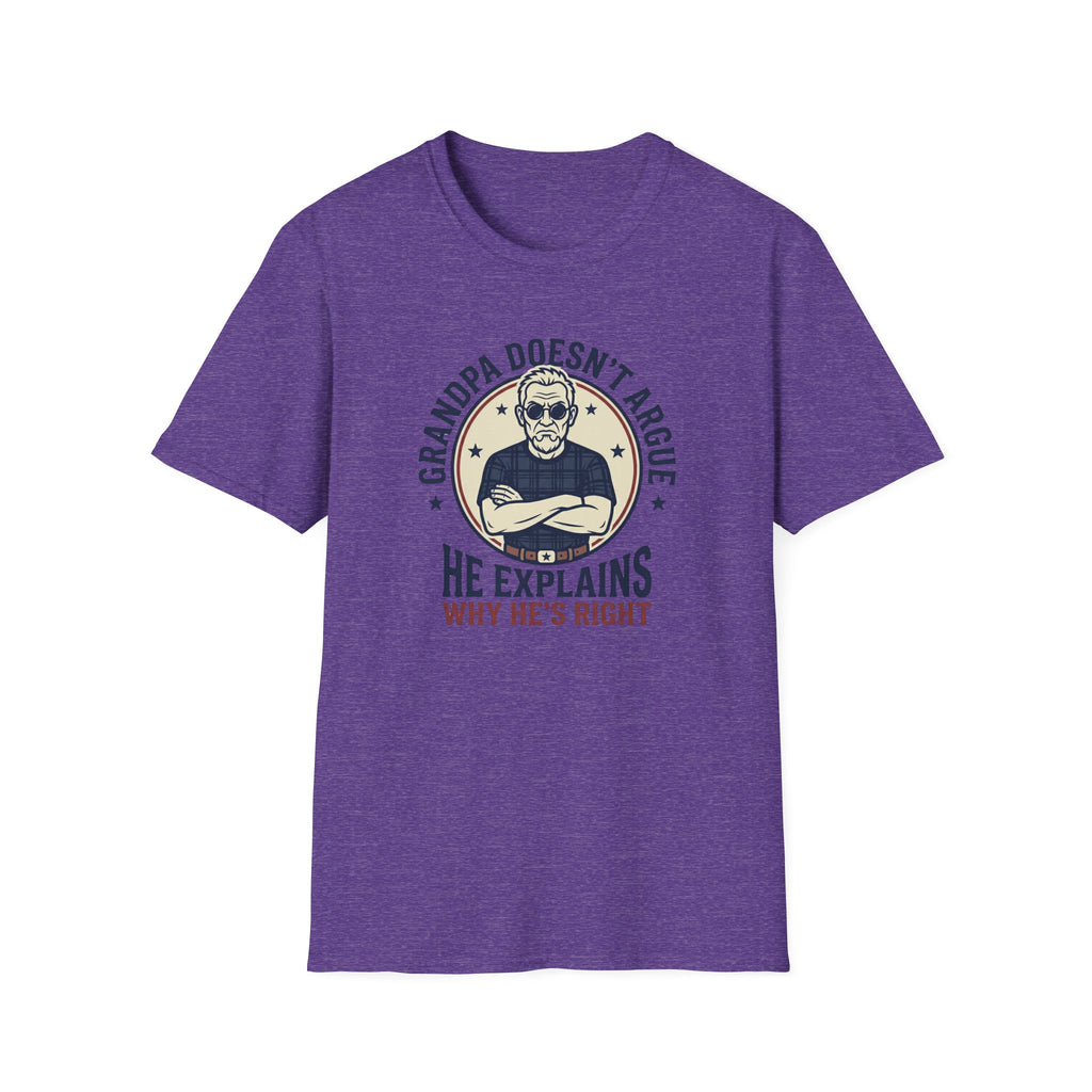 Grandpa Doesn't Argue T-Shirt