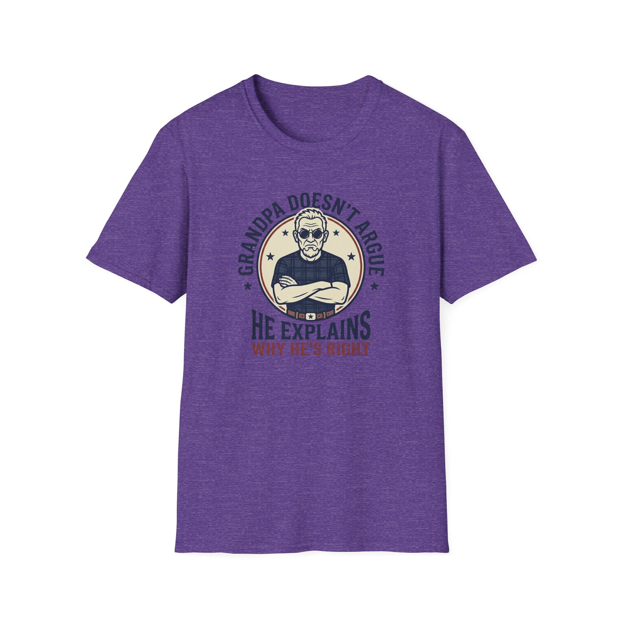 Grandpa Doesn't Argue T-Shirt