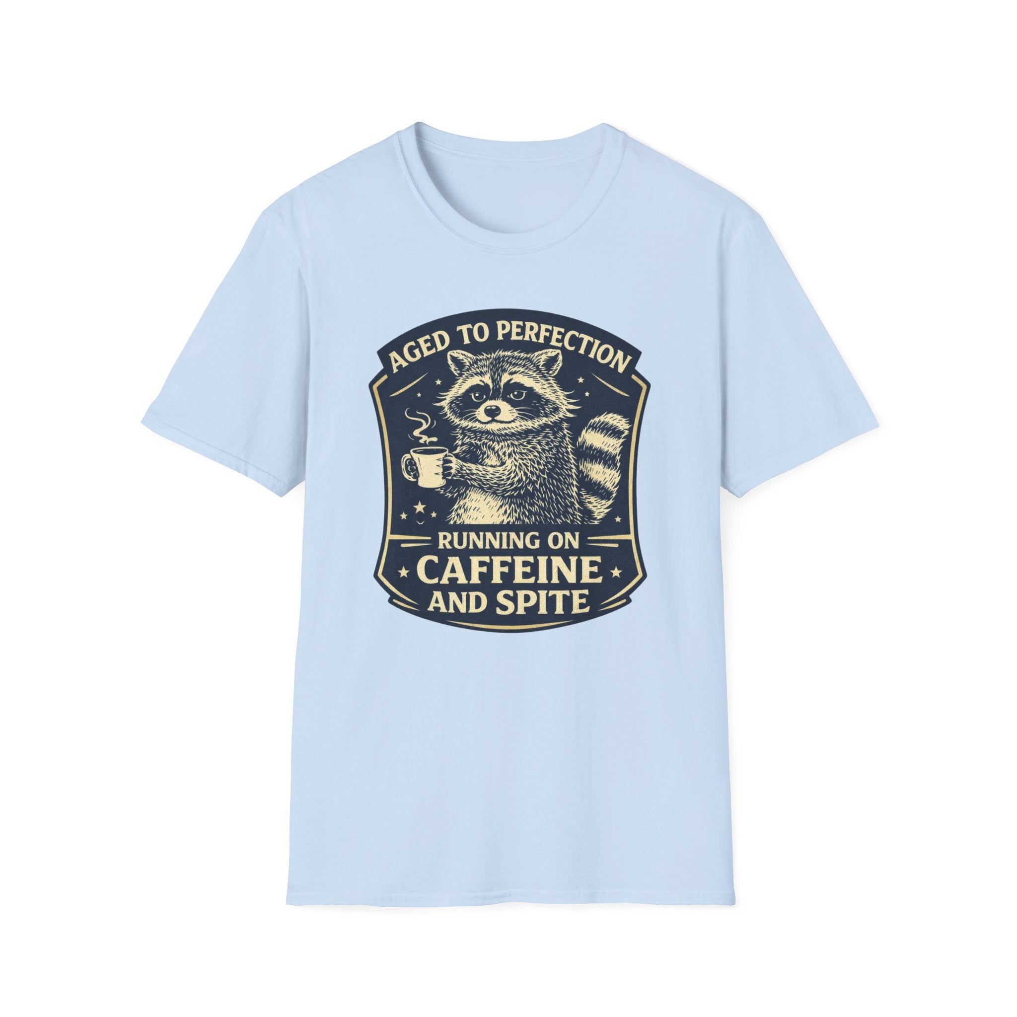 Aged to Perfection...Running on Caffeine T-Shirt