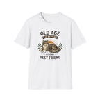 Old Age Is Better With My Best Friend (Cat) T-Shirt