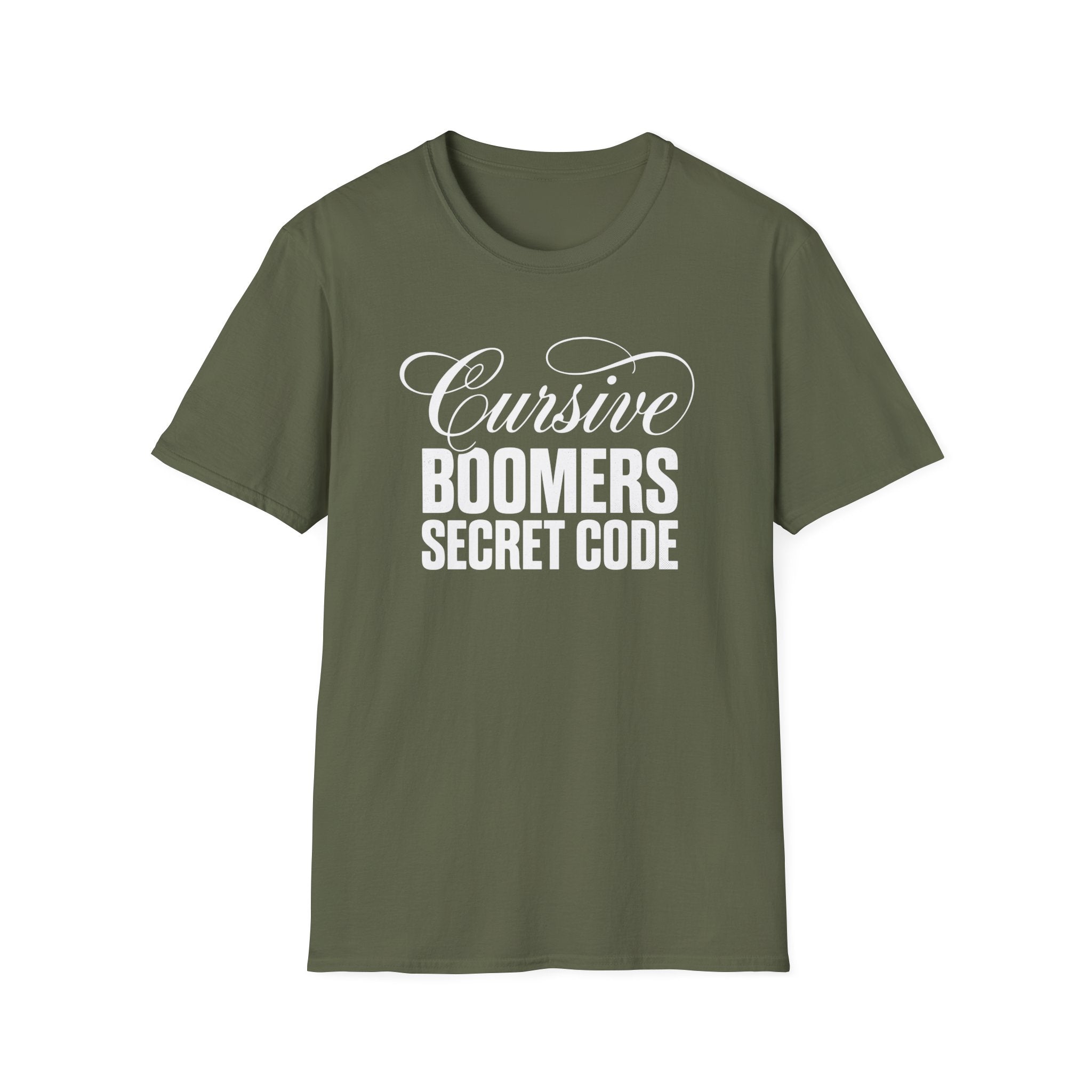 Cursive Boomers Secret Code