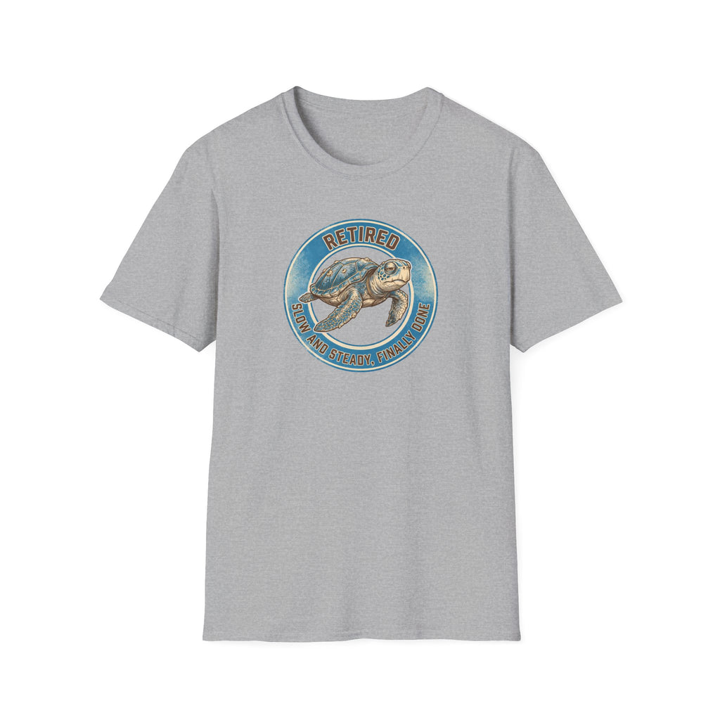 Retired Slow and Steady and Finally Done T-Shirt