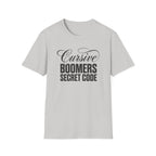 Cursive Boomers Secret Code