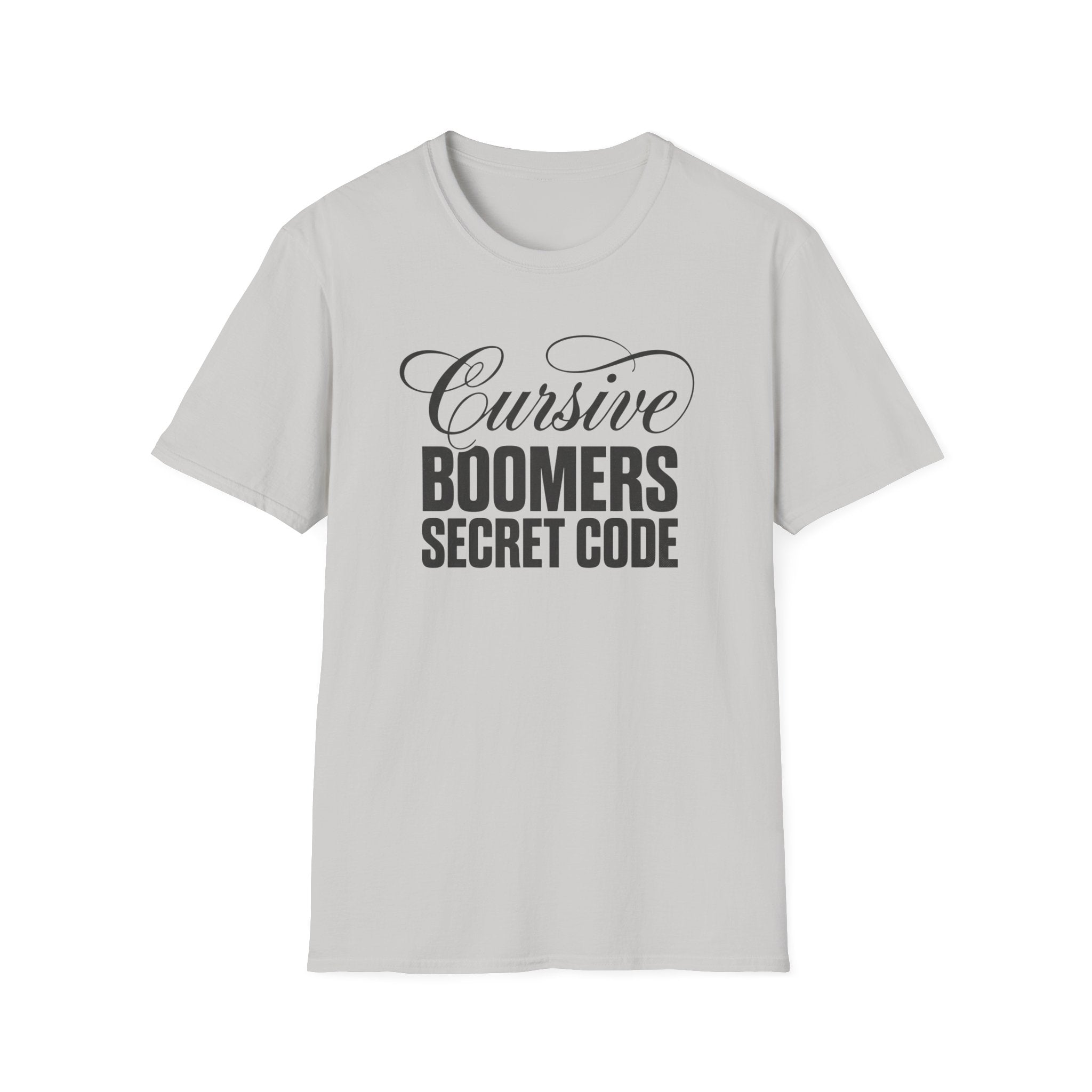 Cursive Boomers Secret Code